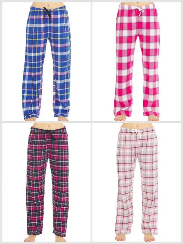 Carnival Intimates Ladies Flannel Lounge Pants 7D2 - As Image, L