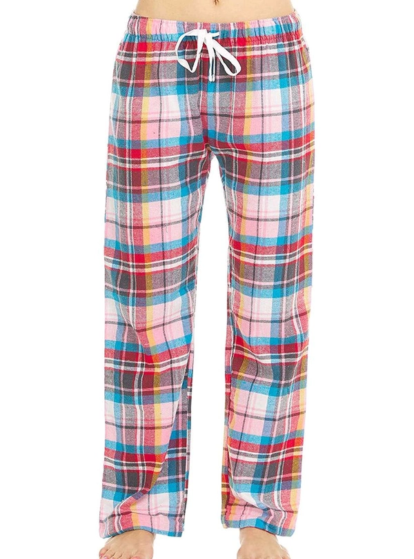 Carnival Intimates Ladies Flannel Lounge Pants 7D2 - As Image, XL