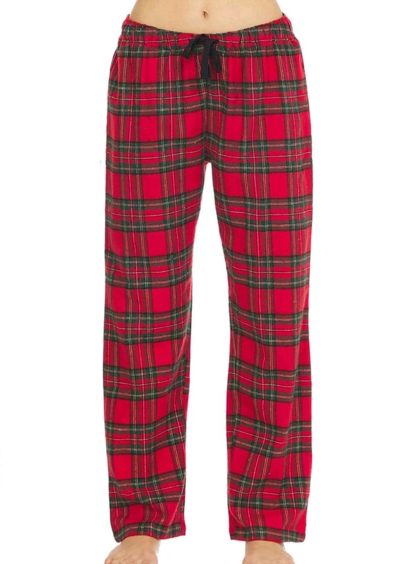 Carnival Intimates Ladies Flannel Lounge Pants 7D2 - As Image, XXL