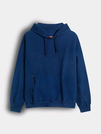 Dvoge Mens Hooded Fleece Sweatshirt 6G1 - Teal, XXL