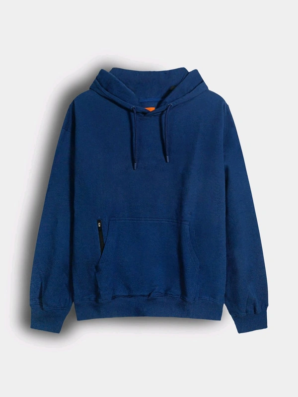 Dvoge Mens Hooded Fleece Sweatshirt 6G1 - Teal, XXL