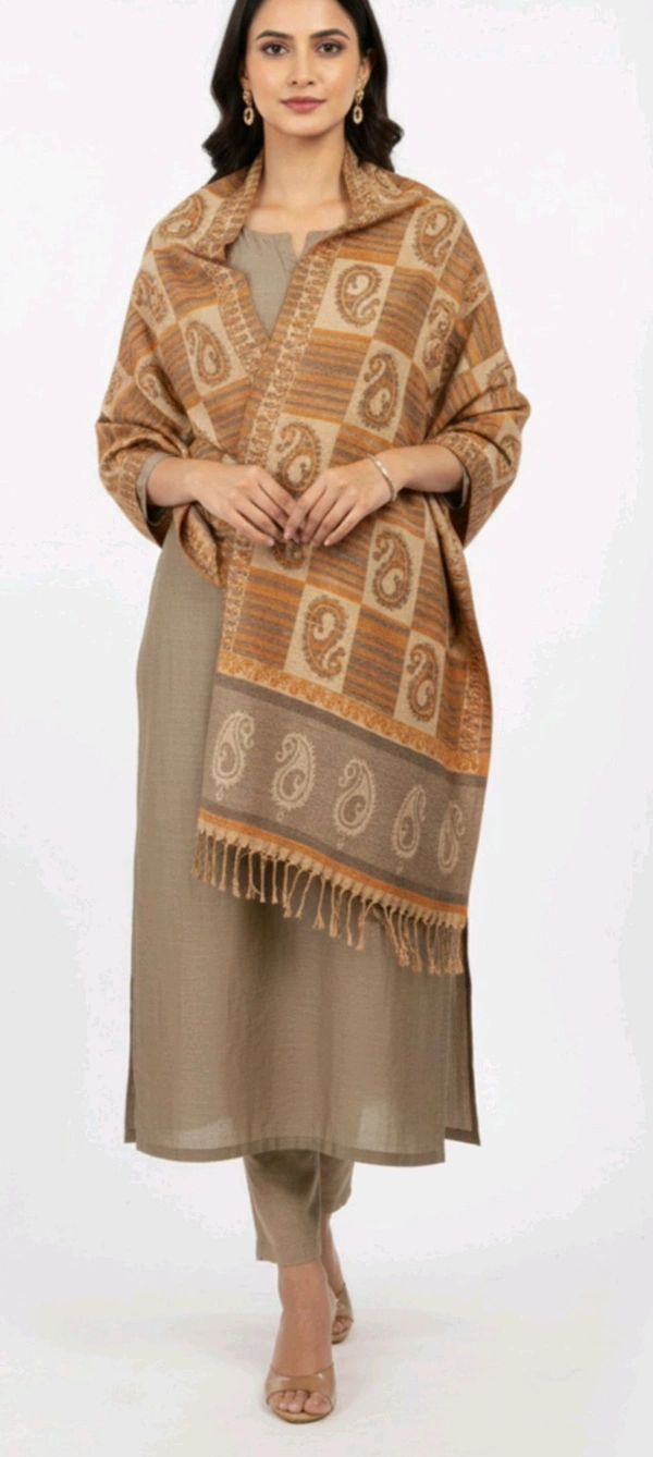 Minu Super Cool Assorted Colors 001 - Maroon, 2.5, Shawl