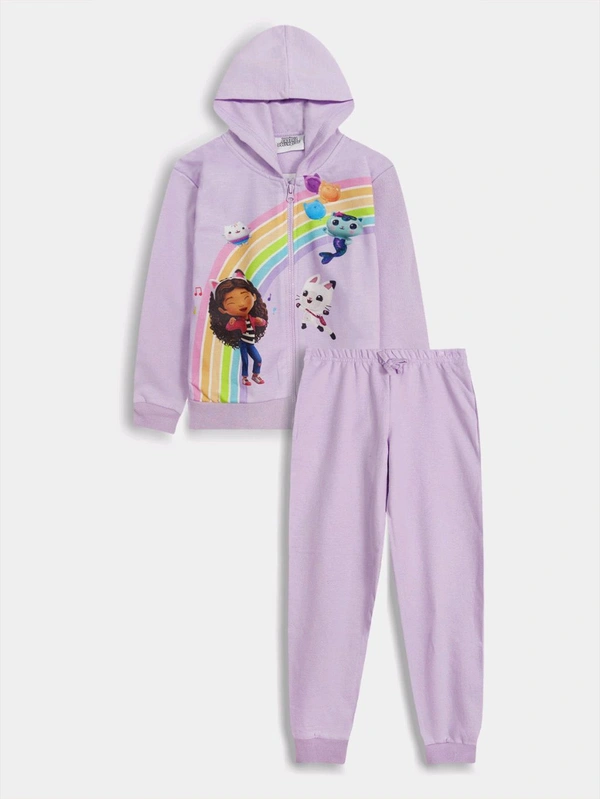 PAW PATROL Giral Brushed Fleece Lilac Jogging Set 2A1 - Lilac, 3Y, Jogging