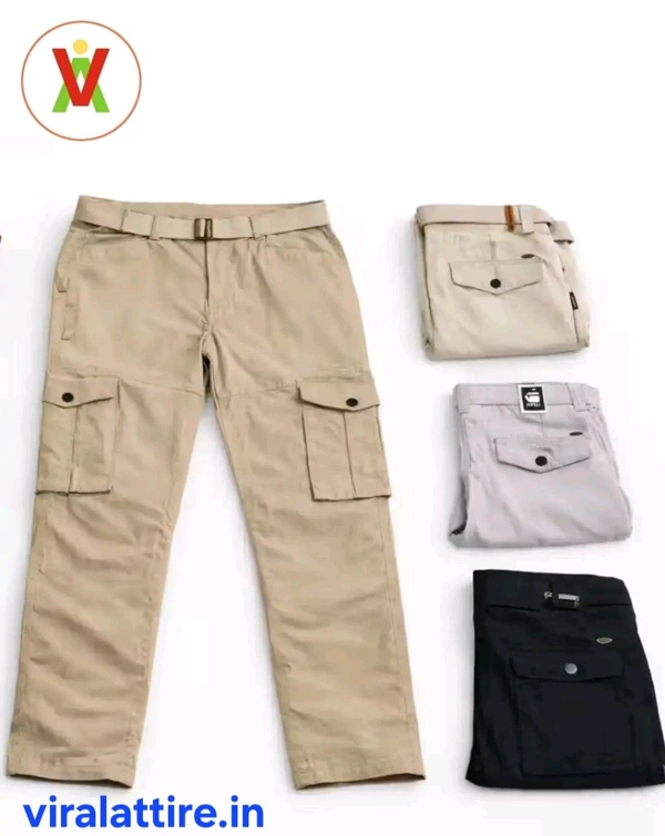 Viral Attire Cargo Pant Match Every Mood & Style - 30, black