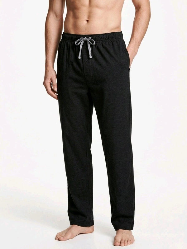 George Men's Black Sleep Pant/Payjama - XL, Black