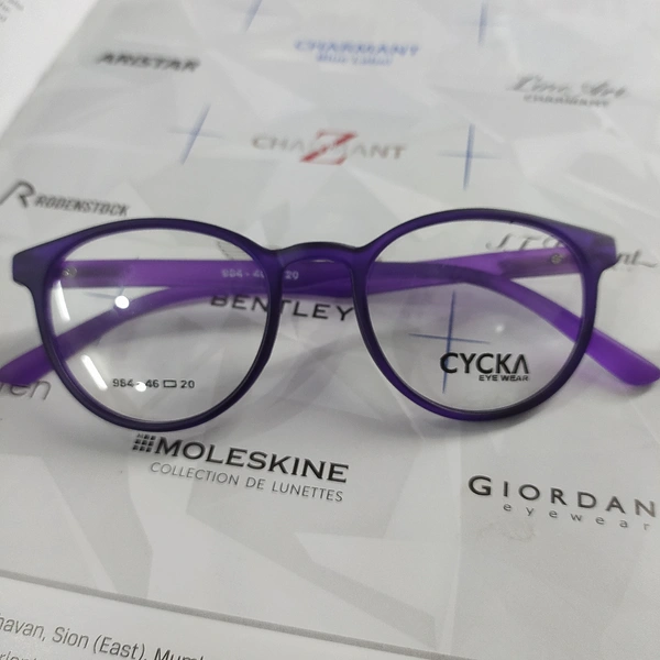 Ultralight TR90  Round Semi Transparent 