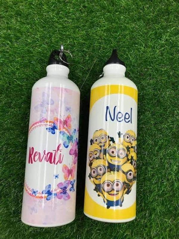 Sipper Photo Bottle 750ml - White, 750ml