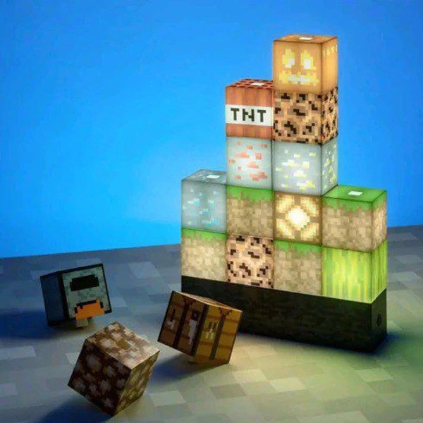 Lighting building blocks.