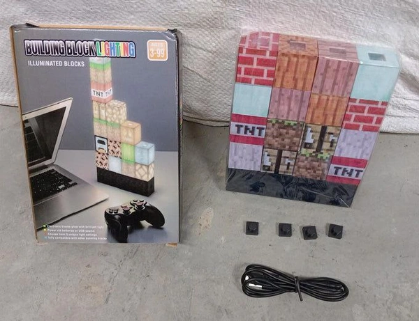 Lighting building blocks.