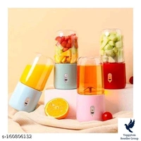 Latest Smart Portable Electric USB Juice Maker | Blender Grinder Mixer | Personal Size, USB Rechargeable Mini Juicer for Smoothies and ShakesMaterial: Plastic