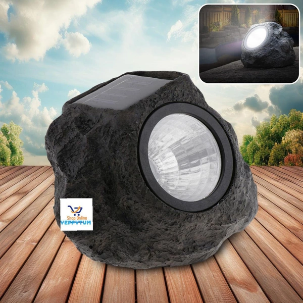 Solar Stone Light