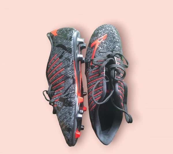 Anza Rana Outdoor Football ShoesLow - Black, 8