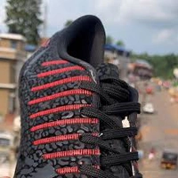 Anza Rana Outdoor Football ShoesLow - Black, 8