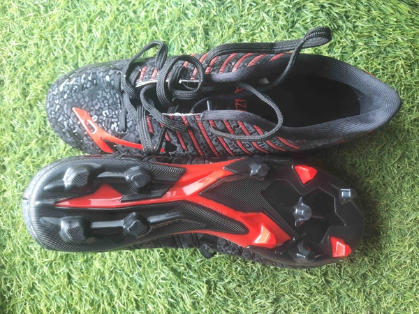 Anza Rana Outdoor Football ShoesLow - Black, 8