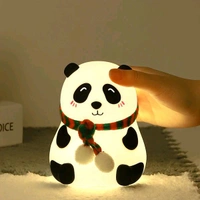 Panda Silicone Colour Changing Night Lamp