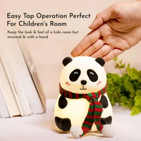 Panda Silicone Colour Changing Night Lamp