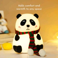 Panda Silicone Colour Changing Night Lamp