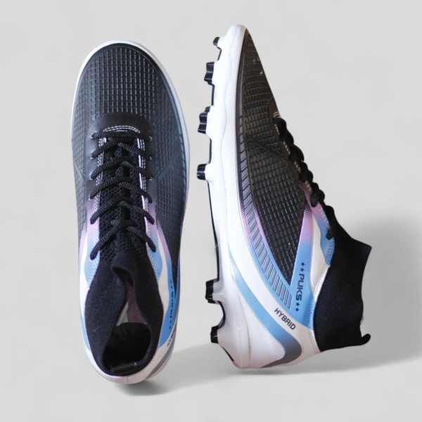 Puks Football Shoes High-top - White, 6