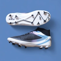 Puks Football Shoes High-top - White, 6