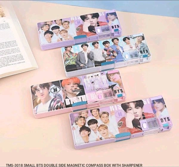 TMS-3018 BTS 2 Side Pencil Box