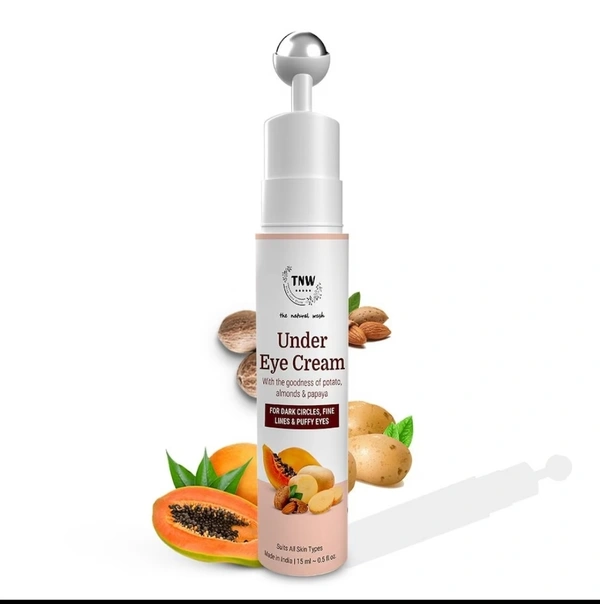 TNW - The Natural Wash Under Eye Cream| With Coffee Seed Oil| Anti-Wrinkle| 15 ml