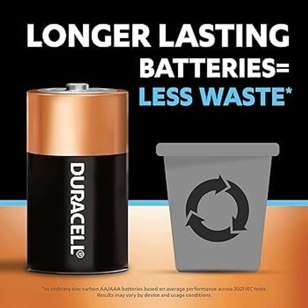 Duracell Ultra D Alkaline Batteries – 2-Pack | Long-Lasting Power for High-Drain Devices