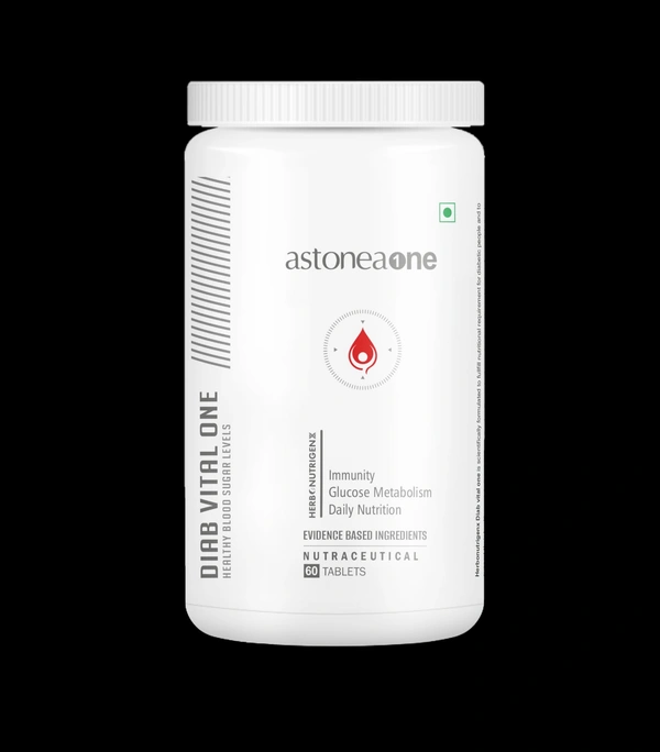 ASTONEAONE Astoneaone Herbonutrigenx Diab Vital One Metabolic Wellness Supplement with Vitamins, Minerals & Herbal Extracts – 60 Capsules