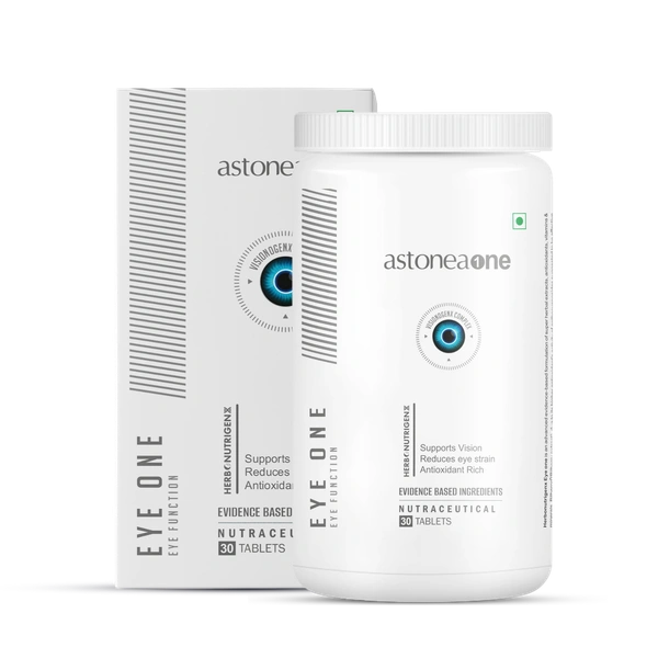 Astoneaone Herbonutrigenx Eye One Vision Support Supplement with Vitamins, Minerals & Botanical Extracts – 30 Capsules