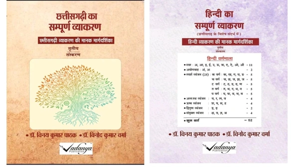 विनय कुमार पाठक 02 Books Set 2024 | छत्तीसगढ़ का सम्पूर्ण व्याकरण और हिन्दी का समुरण व्याकरण 