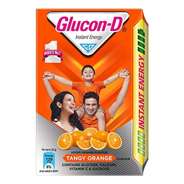 Glucon D Tangy Orrange Instant Drink Powder 75 Grm