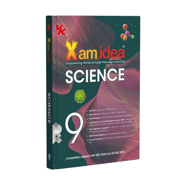 Exam idea Xam Idea SCIENCE - Chapterwise Question Bank - With Competency-Focused & Free Response Qs [2025-26] - Class 9 - Xam Idea Editorial Board, English, Paperback
