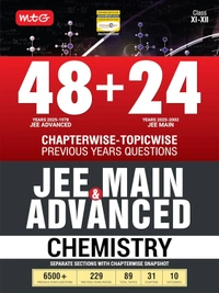MTG MATHEMATICS, PHYSICS, CHEMISTRY 48 + 24 Years JEE Main (2025-2002) and JEE Advanced (2025-1978) Chapter-wise Topic-wise Previous Years Solved Question Papers Book – JEE PYQ Question Bank For 2026 Exam [Set of 3 Books]