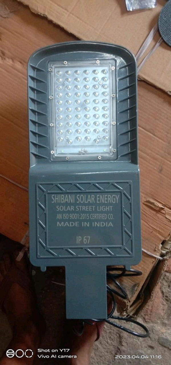 20W Solar Street Light Set