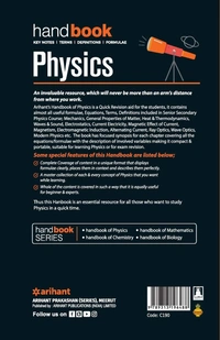 Handbook of Physics - Arihant Experts