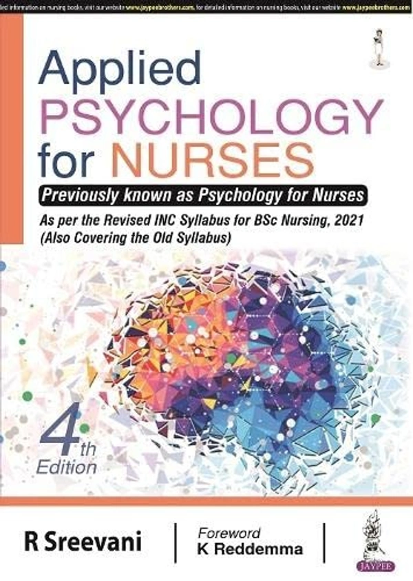 Applied Psychology for Nurses - R Sreevani (Author)