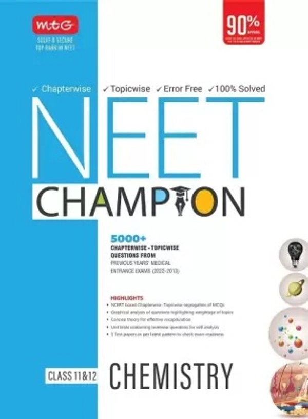 NEET CHAMPION CHEMISTRY - MTG TEAM