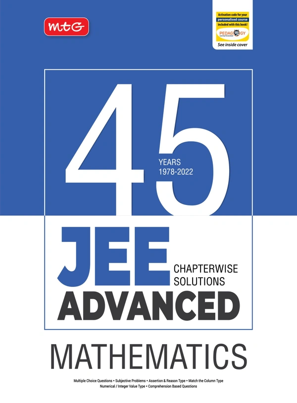 45 JEE Chapter-wise ADVANCED MATHEMATICS - MTG TEAM