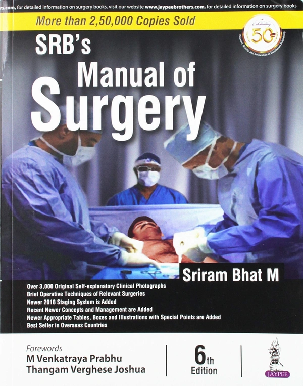 SRB’s Manual of Surgery - M. SriramBhat