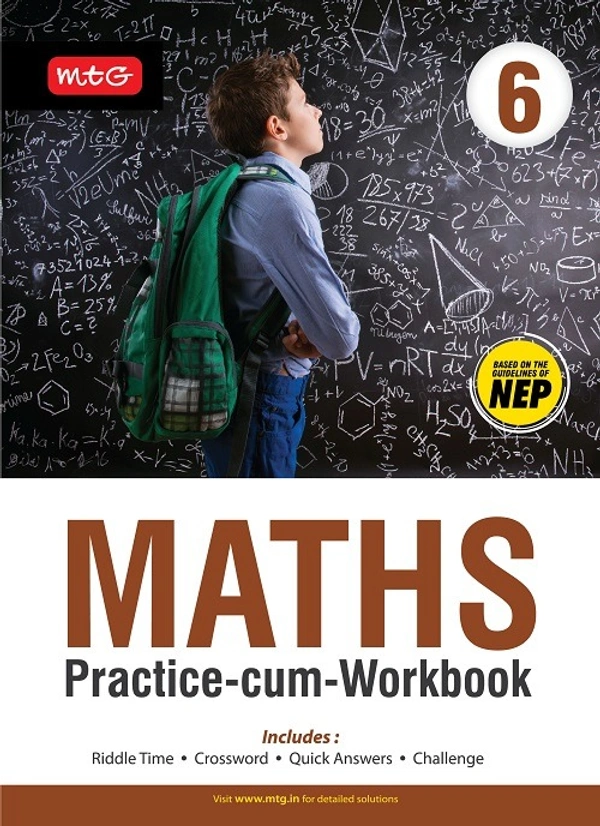 MATHS Practice-cum Workbook - 6 - MTG TEAM