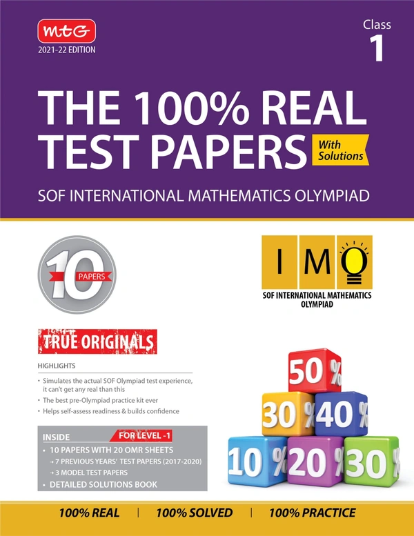 The 100% Real Test Paper IMO ; Class 1 - MTG TEAM