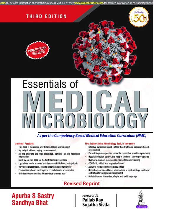 Essentials of Medical Microbiology - Sastry Apurba S (Author), Bhat Sandhya (Author), ENGLISH