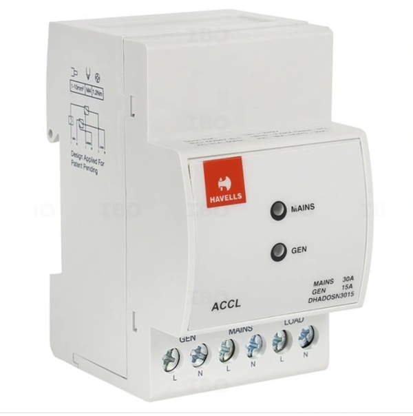 Havells ACCL 3M - Automatic Changeover & Current Limiter - GEN - 15A