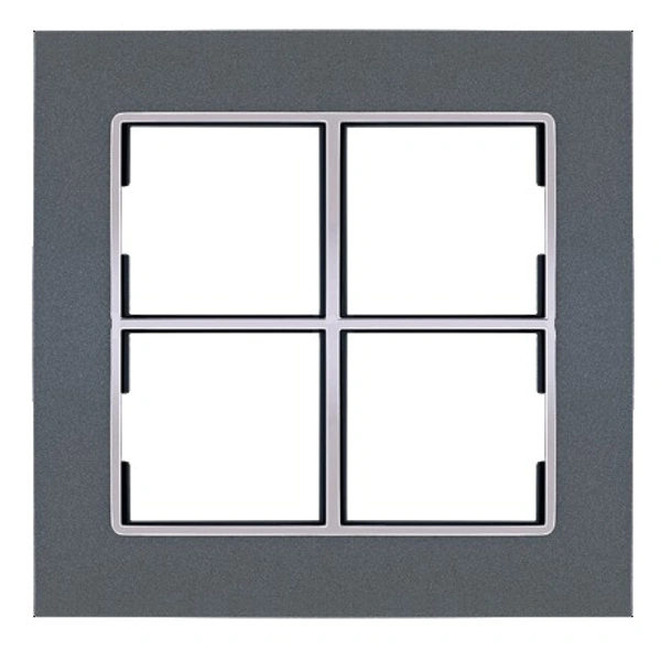 Anchor Penta Modular 8M Square Plate Gina Grey