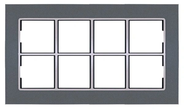 Anchor Penta Modular 16M Gina Plate Grey