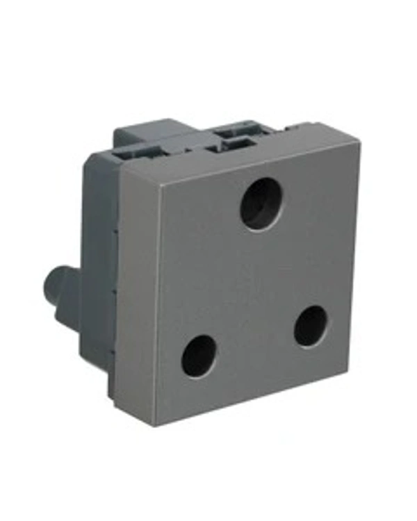 Legrand Arteor 6A 3Pin Socket Magnesium