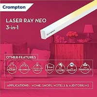 Crompton 20W Batten Laser Ray Neo 3 in 1