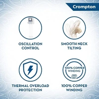 Crompton Wall Fan High Flo Wave 400mm (16")