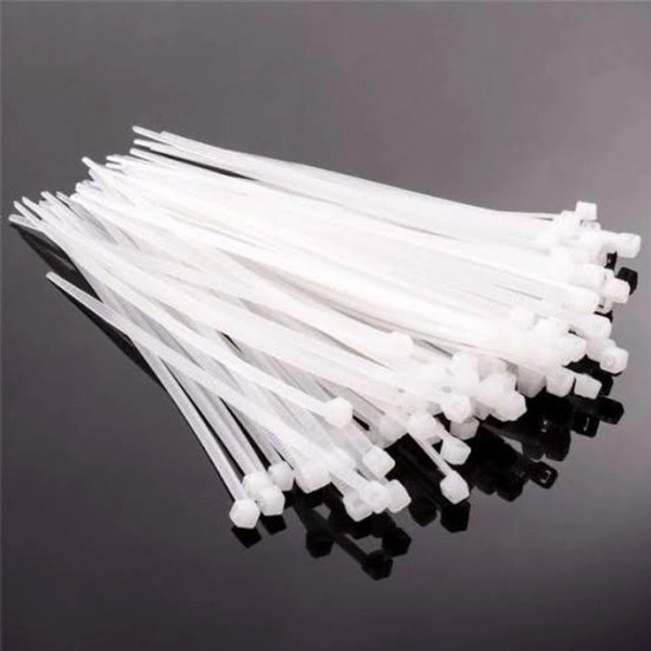 200MM Cable Tie / Wire Tag (Pack Of 100) - White