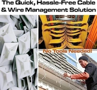 Cable Tie Mount (100 pcs / Pkt) - 19MM / 3/4"