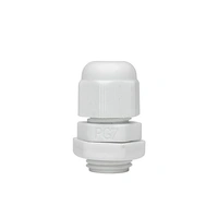 PG Nylon Cable Glands Screw Joints for Enclosure Wires Plastic - PG 7